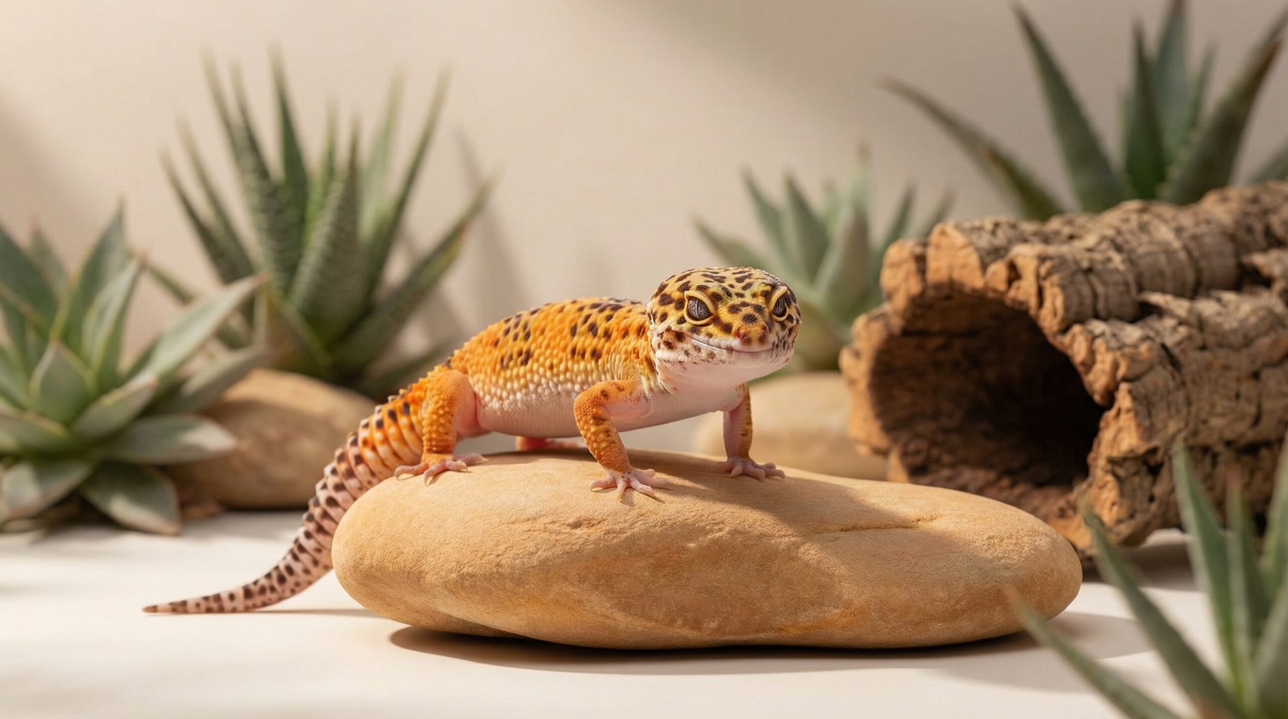 1位:ヒョウモントカゲモドキ(レオパ)|総合力No.1の入門種