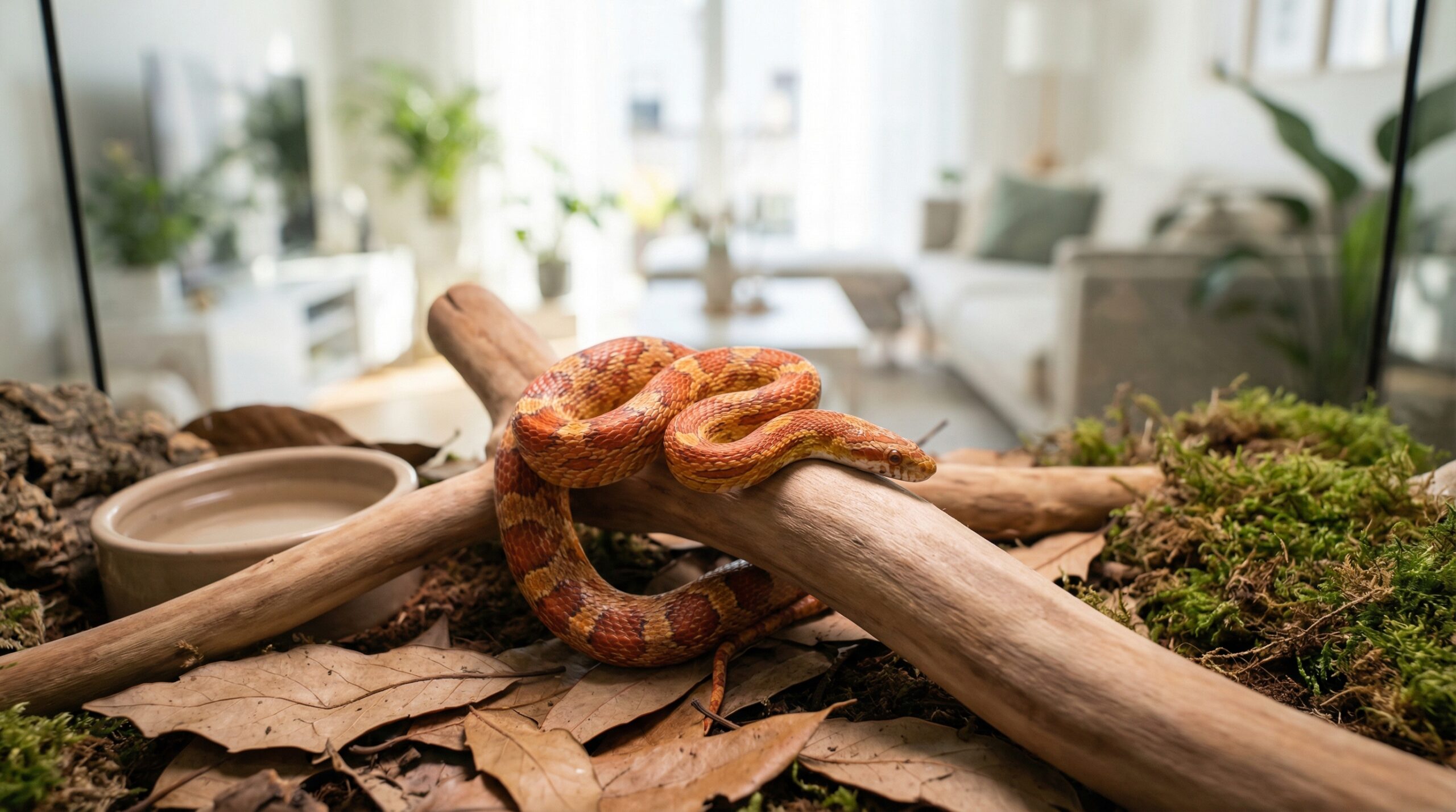 3位:コーンスネーク|世話の手間が最も少ないヘビ入門種